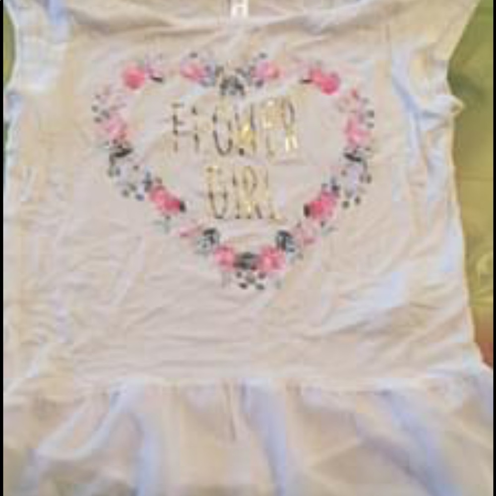Flower girl shirt
